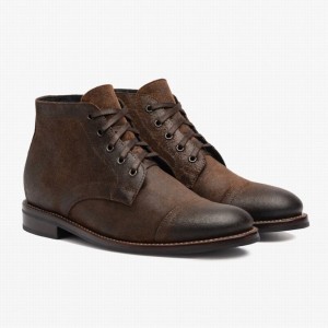 Thursday Boots Cadet Chukka Laarzen Heren Mocha | MPW8090WV