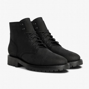 Thursday Boots Captain StormKing® Veterlaarzen Heren Zwart | XQK7438JV