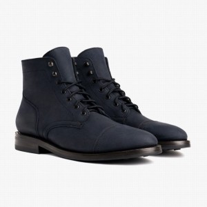 Thursday Boots Captain Veterlaarzen Heren Donkerblauw | XPN4125GY