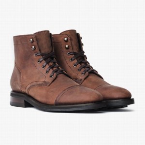 Thursday Boots Captain Veterlaarzen Heren Chocola | RKL5553CI