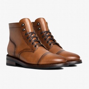 Thursday Boots Captain Veterlaarzen Heren Toffee | HHX718RK