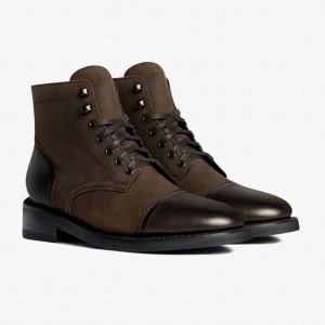 Thursday Boots Captain Veterlaarzen Heren Koffie | OEU3424VM