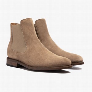 Thursday Boots Cavalier Chelsea Laarzen Heren Beige | ONU5573VS