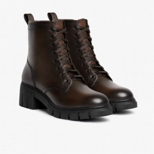 Thursday Boots Coda Veterlaarzen Dames Koffie | VPD168QE