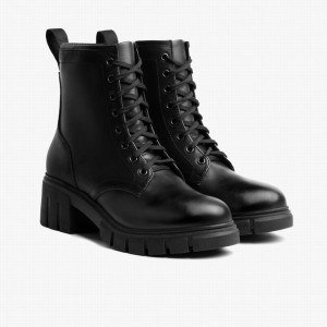 Thursday Boots Coda Veterlaarzen Dames Zwart | JXY10072YT