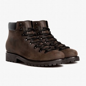 Thursday Boots Commander Veterlaarzen Heren Bruin | JRZ8544BL