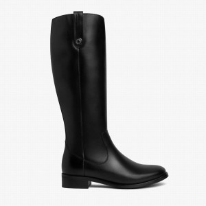 Thursday Boots Crown Rijlaarzen Dames Zwart | EYX9821DB