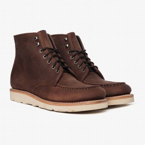 Thursday Boots Diplomat Veterlaarzen Heren Chocola | KAG8212EA