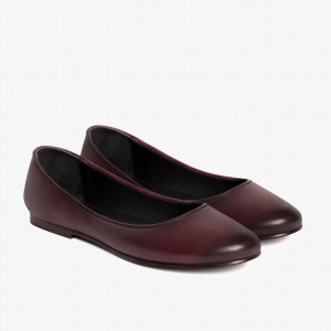 Thursday Boots Feliz Ballerinas Dames Bordeaux | SWJ3692BB