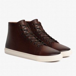 Thursday Boots Premier Hoge Sneakers Heren Koffie | NCJ7575XU