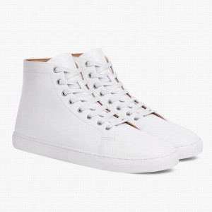 Thursday Boots Premier Hoge Sneakers Heren Wit | OBC8689DX