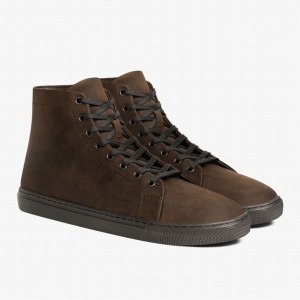 Thursday Boots Premier Hoge Sneakers Heren Bruin | EWO2171QC