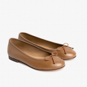 Thursday Boots Prima Ballerinas Dames Bruin | DCS882MU