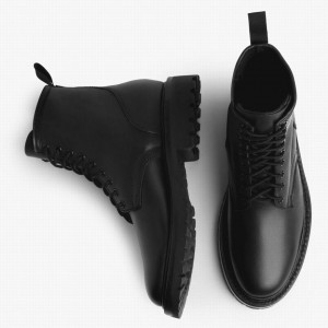 Thursday Boots Stomper Veterlaarzen Heren Zwart | HPA7099RB