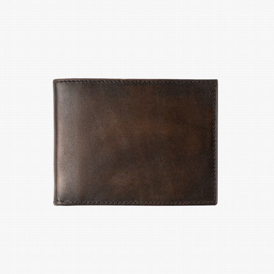 Thursday Boots Bifold Portefeuille Heren Zwart Koffie | WQJ3492YV