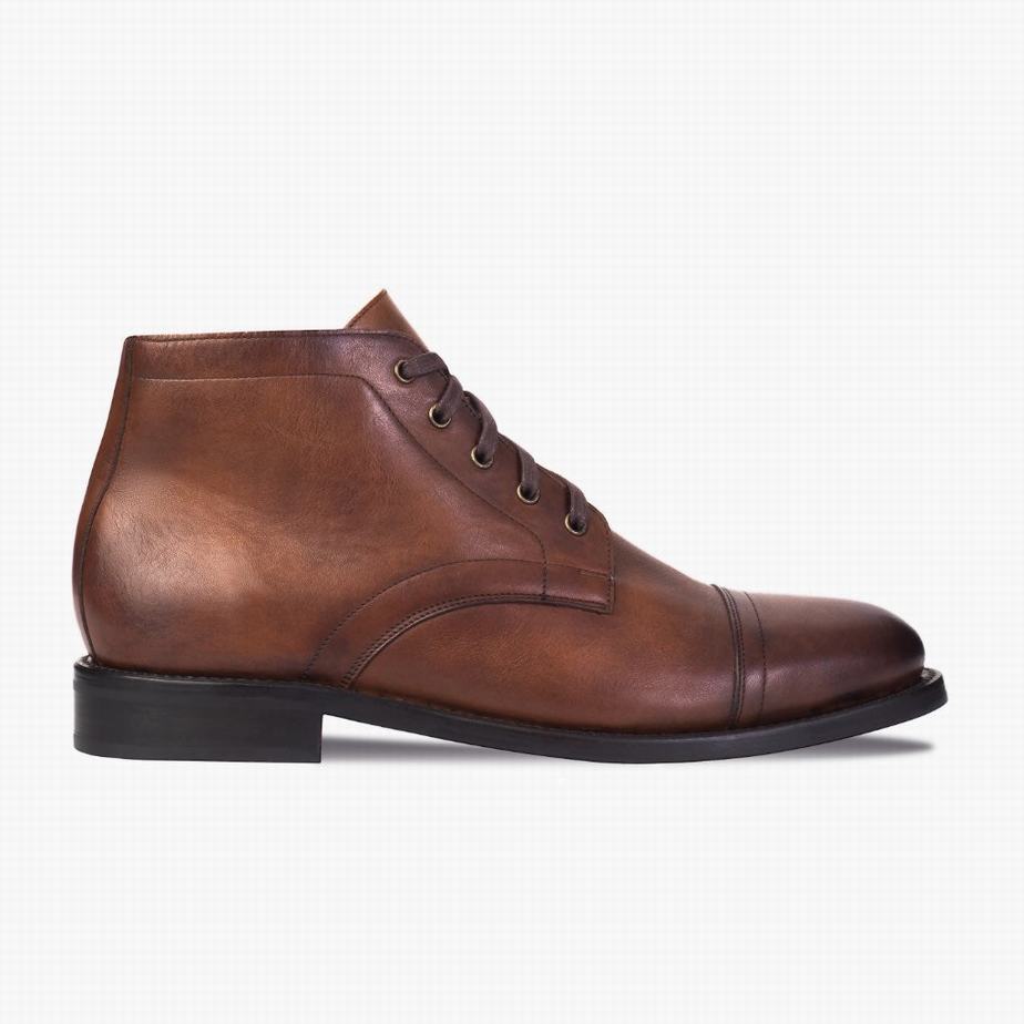 Thursday Boots Cadet Chukka Laarzen Heren Walnut | OUH7783YE