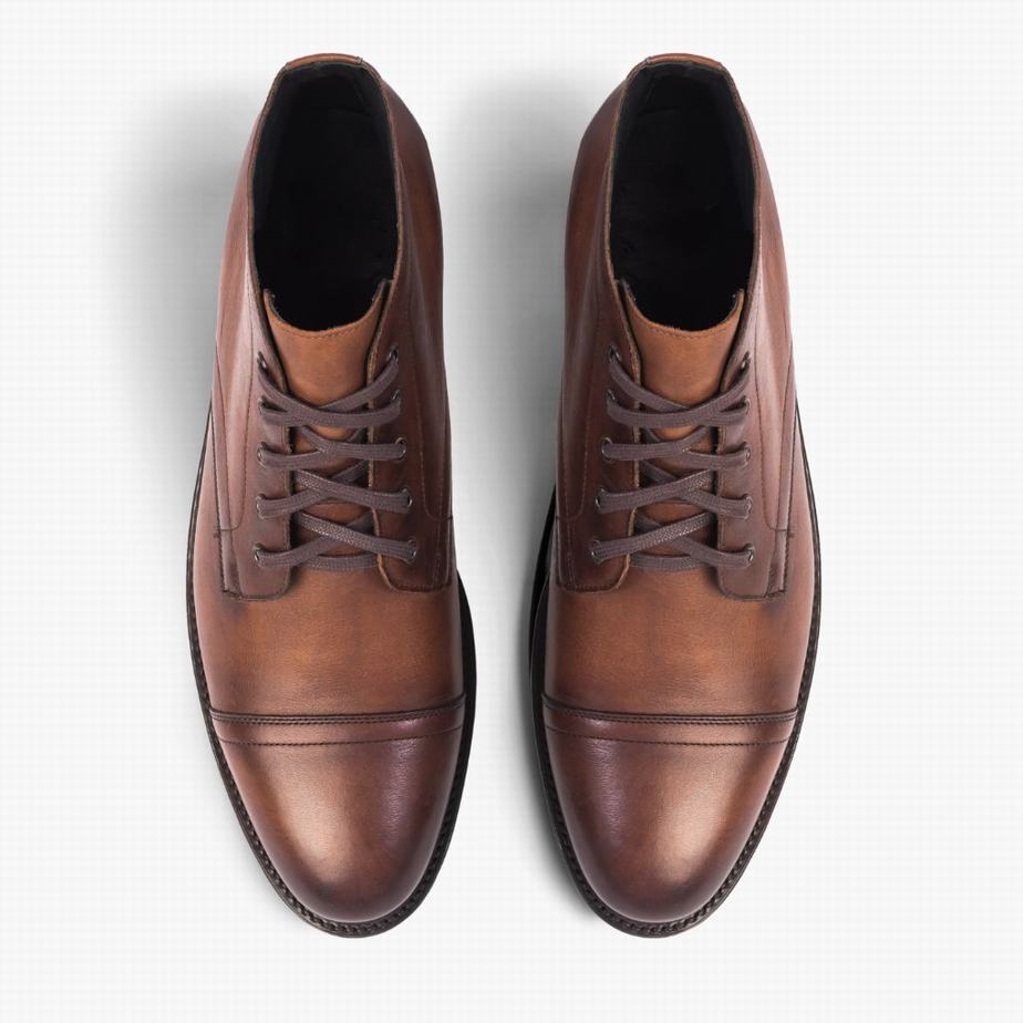 Thursday Boots Cadet Chukka Laarzen Heren Walnut | OUH7783YE