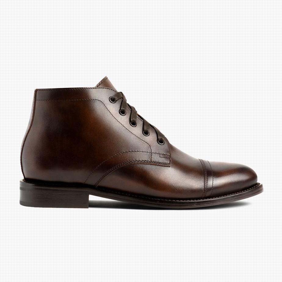 Thursday Boots Cadet Chukka Laarzen Heren Koffie | PFO8226DZ