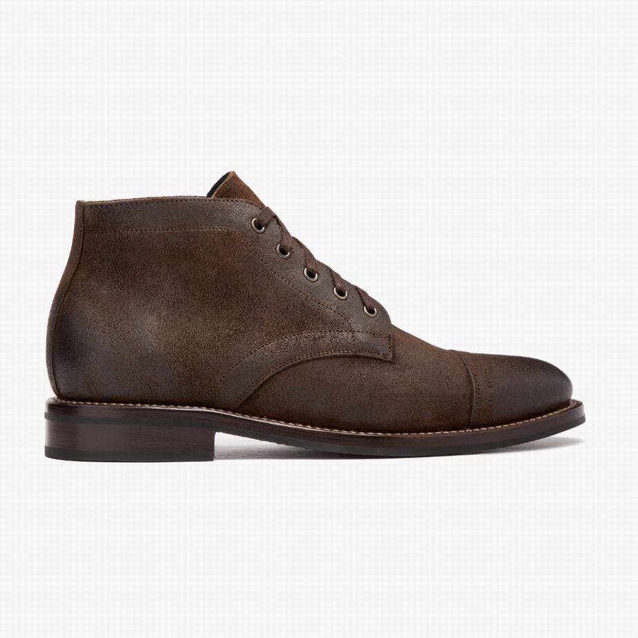 Thursday Boots Cadet Chukka Laarzen Heren Mocha | MPW8090WV