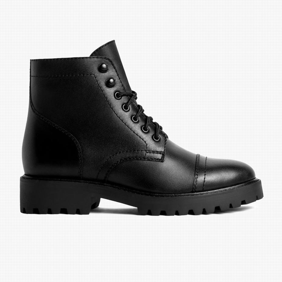 Thursday Boots Captain StormKing® Veterlaarzen Dames Zwart | QUO2682QU