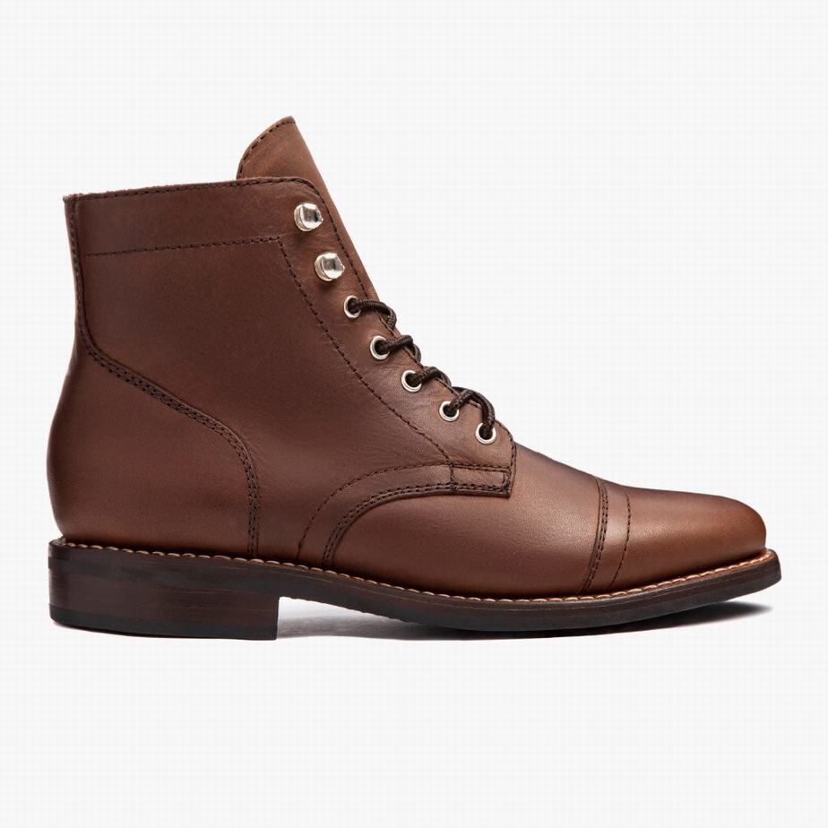 Thursday Boots Captain Veterlaarzen Dames Bruin | AXG1810RH