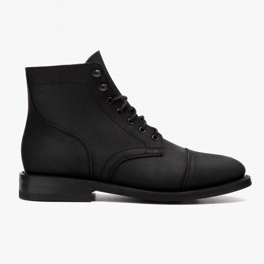 Thursday Boots Captain Veterlaarzen Heren Zwart | EEM844UX