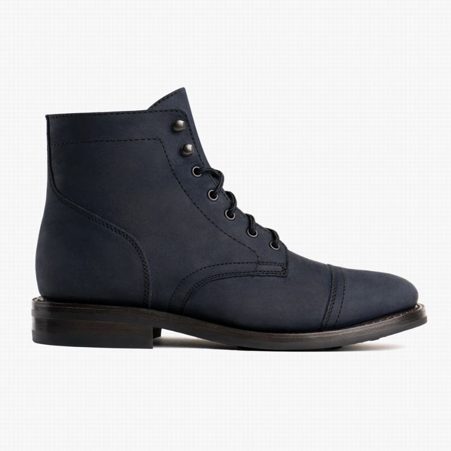 Thursday Boots Captain Veterlaarzen Heren Donkerblauw | XPN4125GY