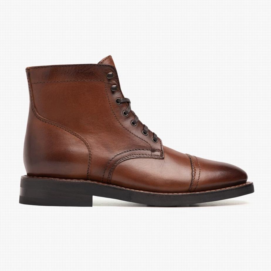 Thursday Boots Captain Veterlaarzen Heren Brandy | QBF5318FS