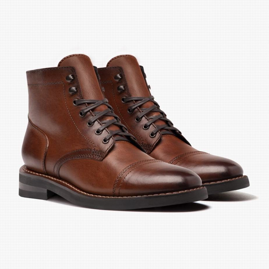 Thursday Boots Captain Veterlaarzen Heren Brandy | QBF5318FS