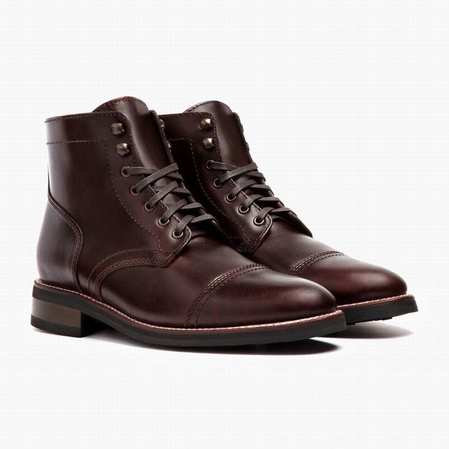 Thursday Boots Captain Veterlaarzen Heren Bruin | FNY7180MM