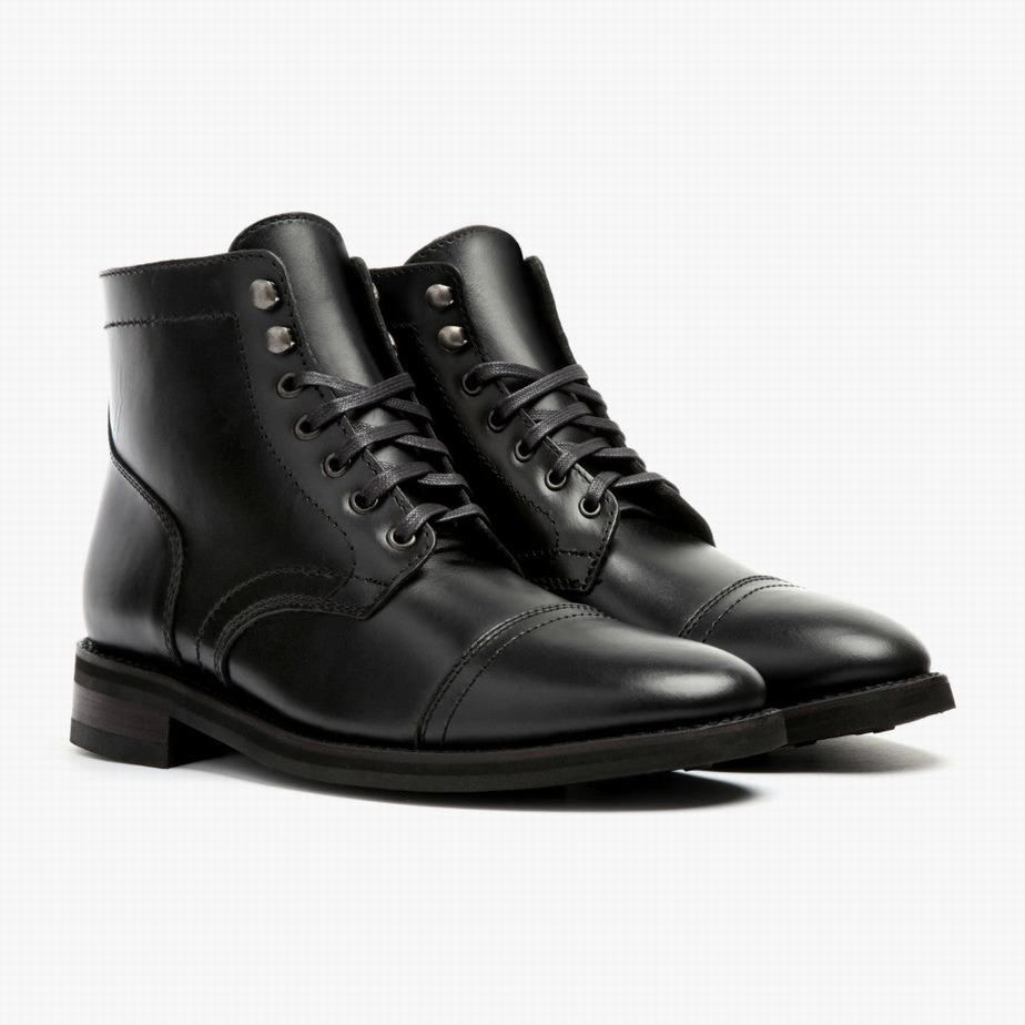 Thursday Boots Captain Veterlaarzen Heren Zwart | GYT7228TR