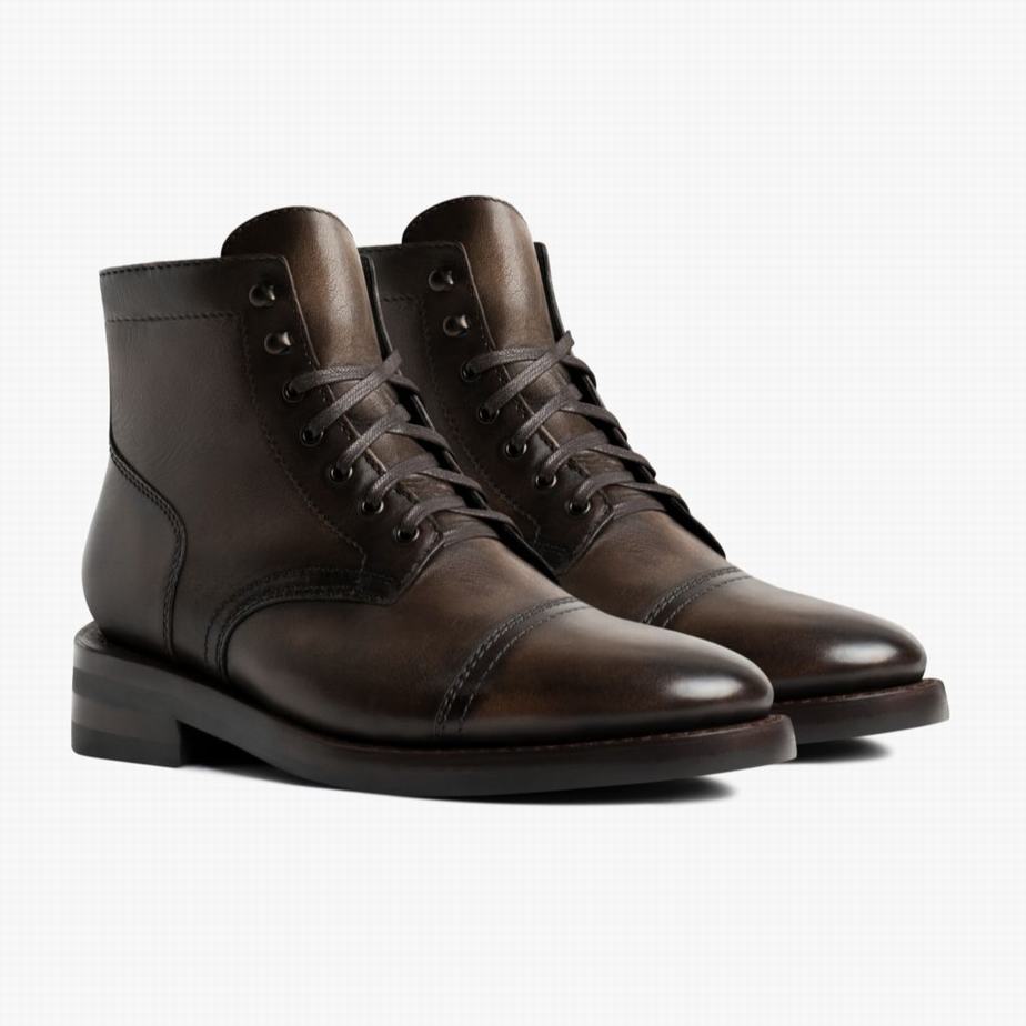 Thursday Boots Captain Veterlaarzen Heren Koffie | TBW5899ZR