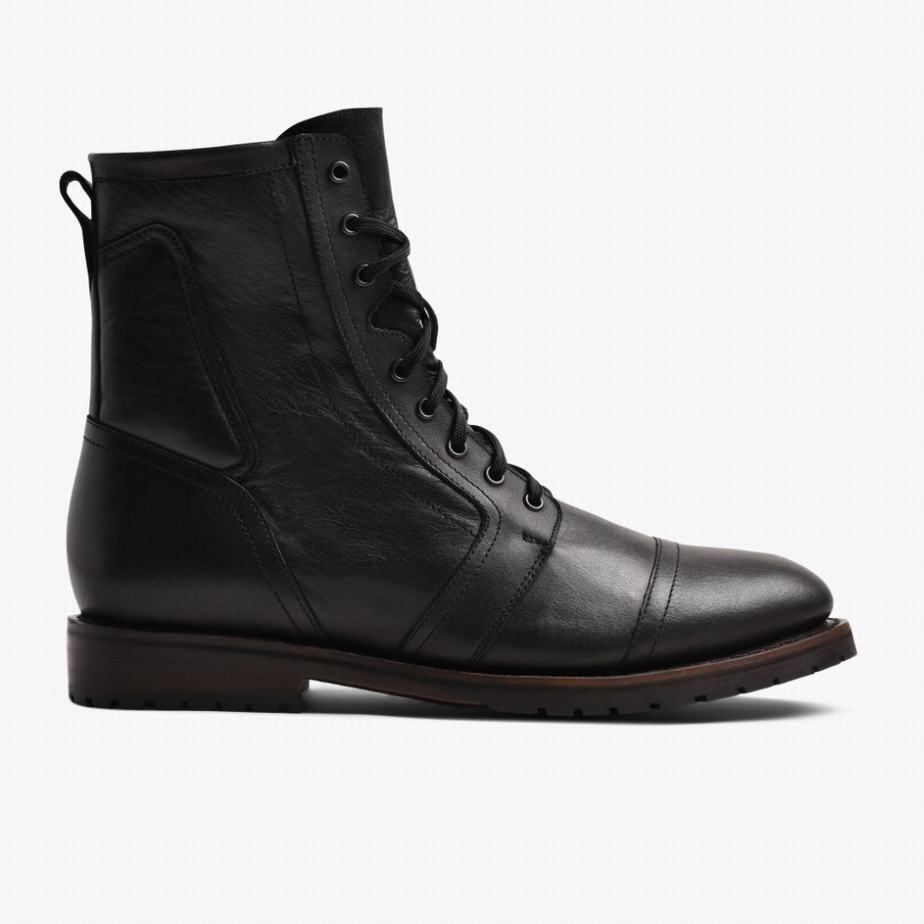 Thursday Boots Casa Moto Veterlaarzen Heren Zwart | UIF746BI