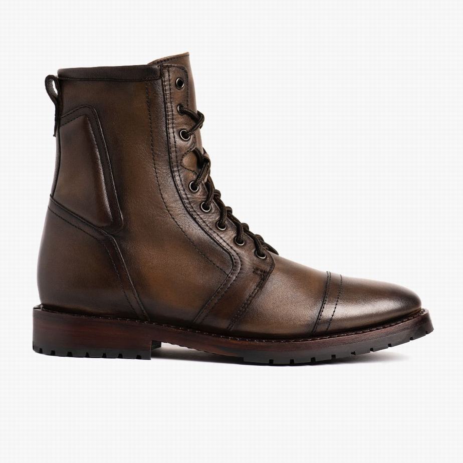 Thursday Boots Casa Moto Veterlaarzen Heren Chocola | MTQ4335GX