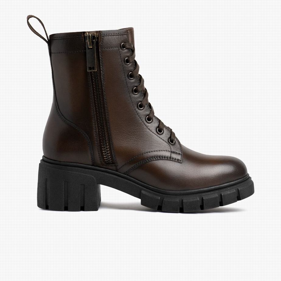 Thursday Boots Coda Veterlaarzen Dames Koffie | VPD168QE