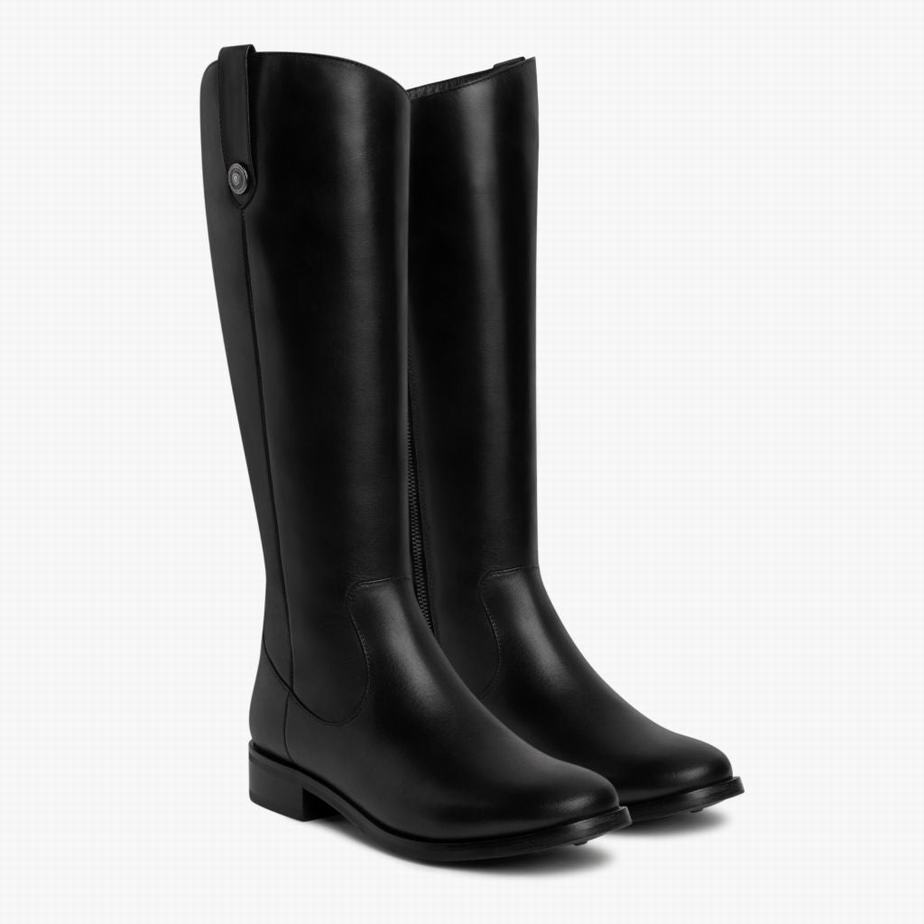 Thursday Boots Crown Rijlaarzen Dames Zwart | EYX9821DB