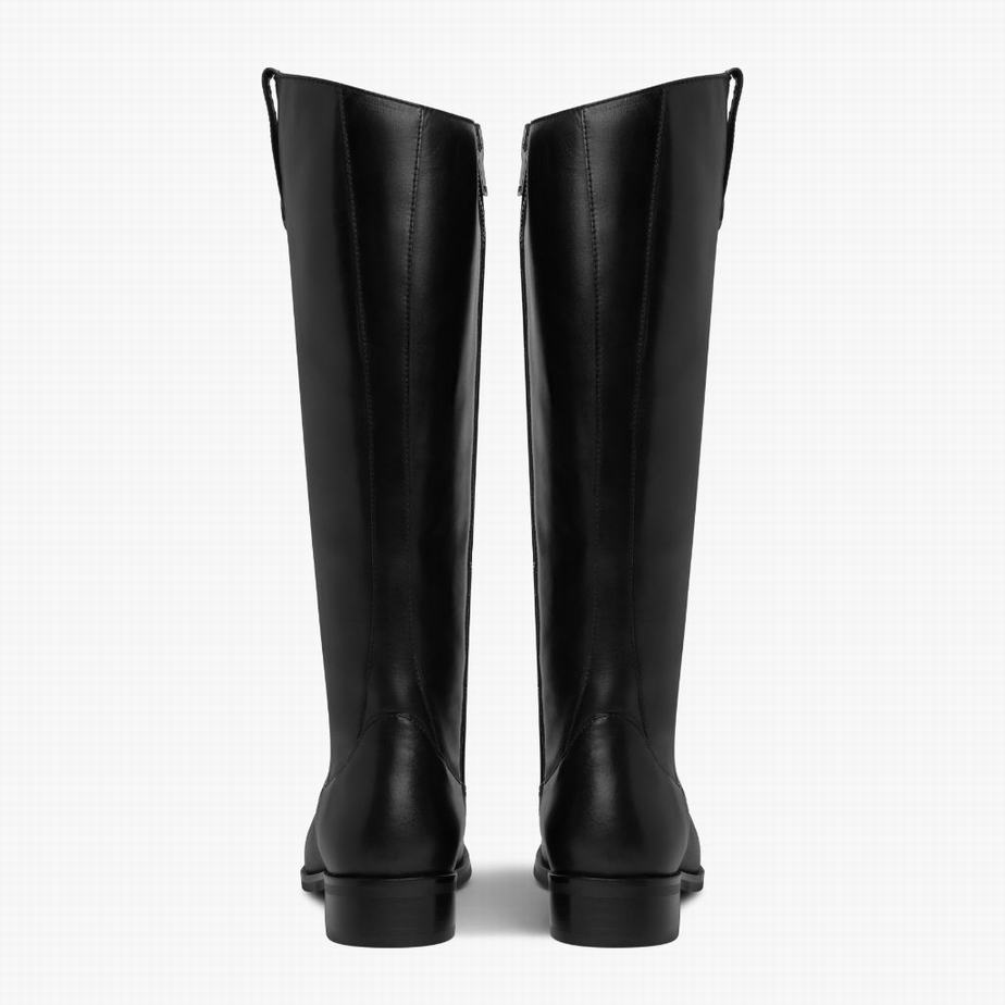 Thursday Boots Crown Rijlaarzen Dames Zwart | EYX9821DB