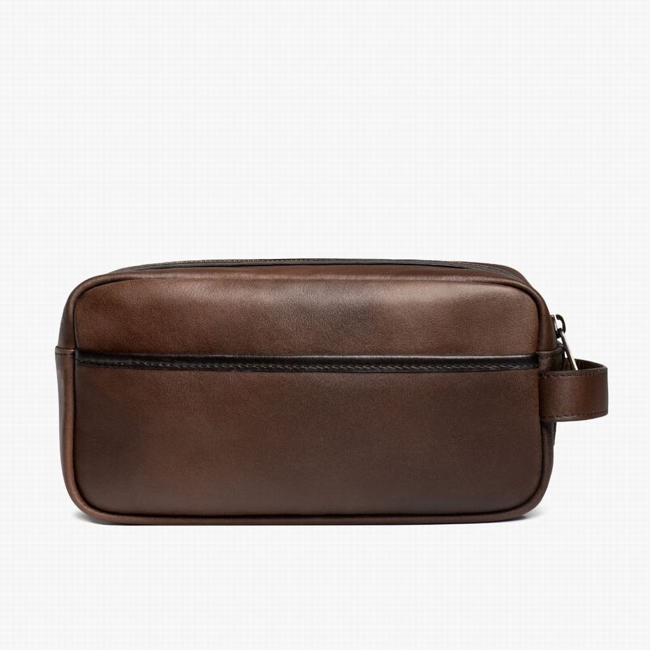 Thursday Boots Dopp Kit Toilettas Heren Chocola | WUA6568LE