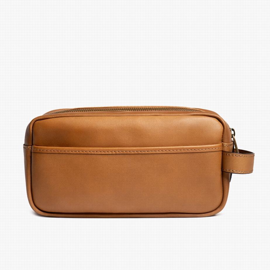 Thursday Boots Dopp Kit Toilettas Heren Toffee | BEN3965HY