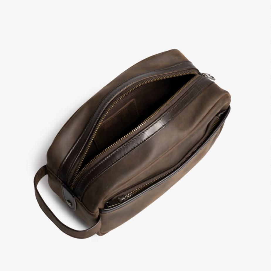 Thursday Boots Dopp Kit Toilettas Heren Bruin | HHY1429SR