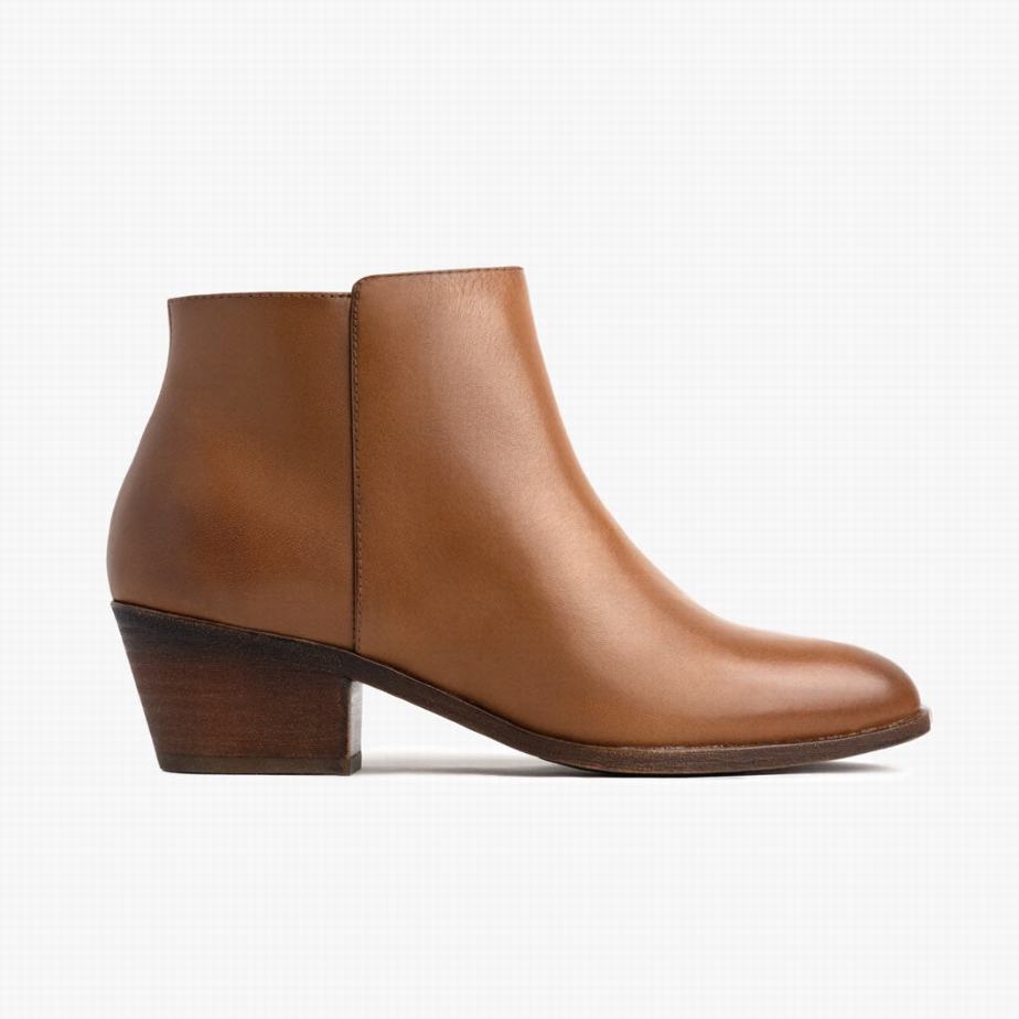 Thursday Boots Downtown Laarzen Dames Toffee | PQF623UX