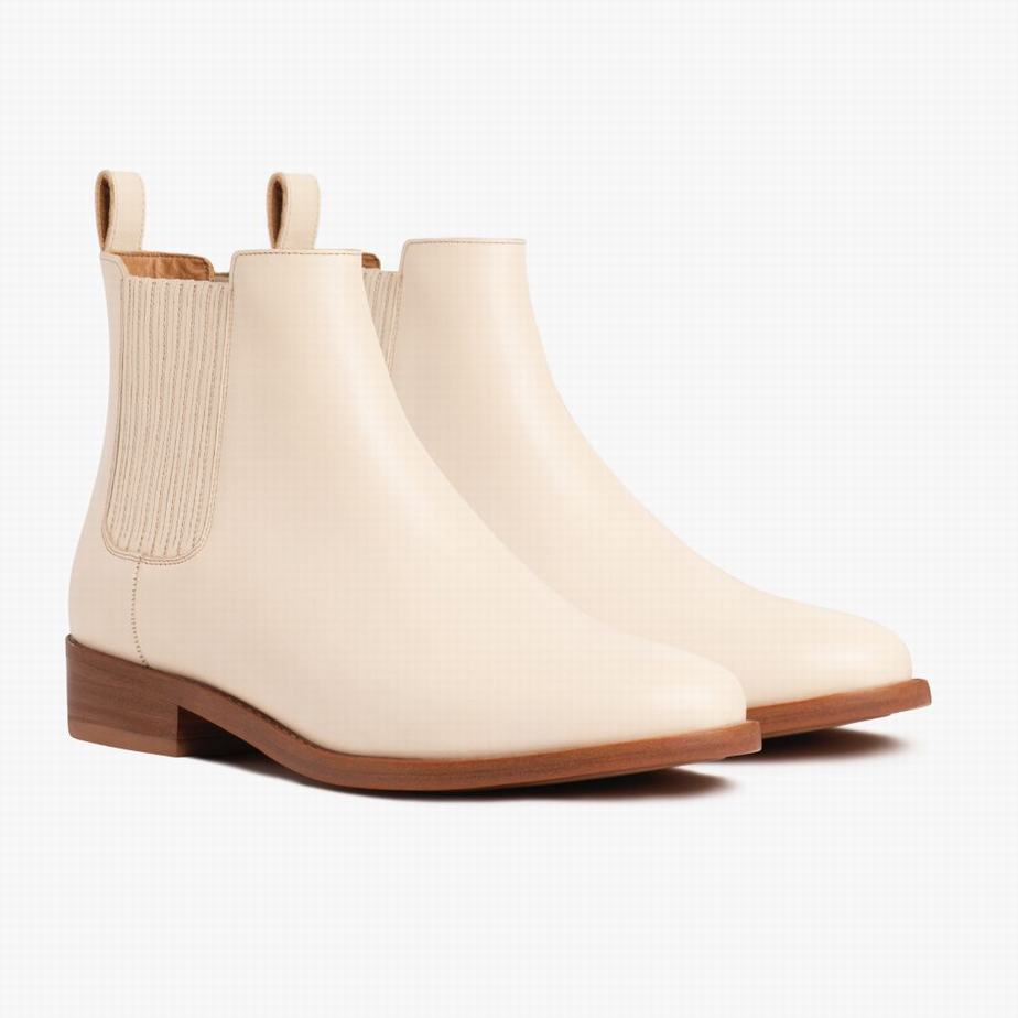 Thursday Boots Dreamer Chelsea Laarzen Dames Beige | OPY978BT