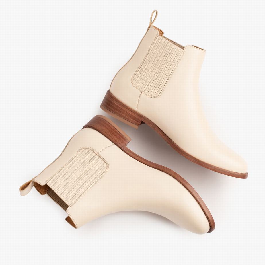 Thursday Boots Dreamer Chelsea Laarzen Dames Beige | OPY978BT