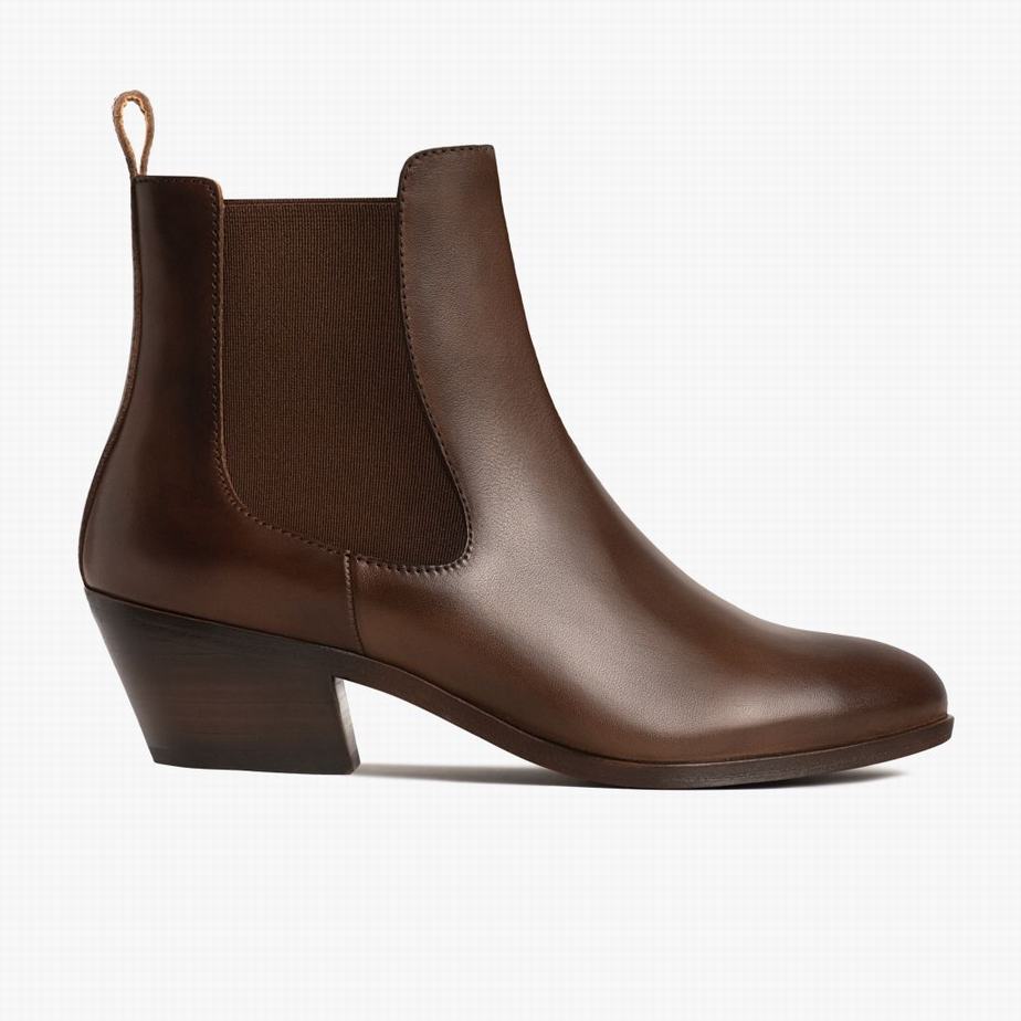 Thursday Boots Duchess Bootie Chelsea Laarzen Dames Koffie | NVO5819XO