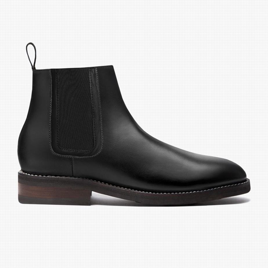 Thursday Boots Duke Chelsea Laarzen Heren Zwart | DRC1499AW