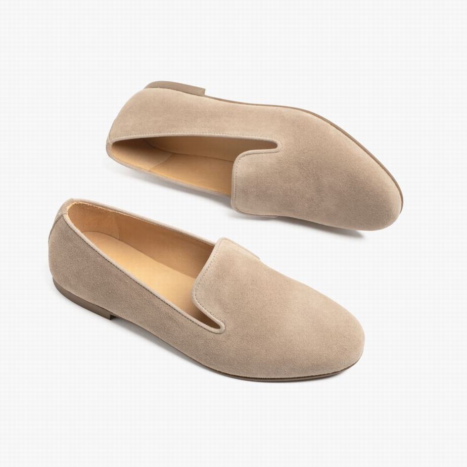 Thursday Boots Eden Loafers Dames Beige | NRQ1190QS