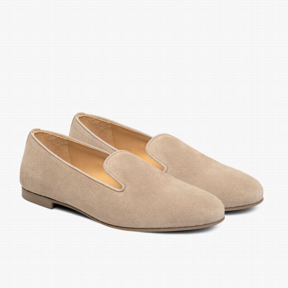 Thursday Boots Eden Loafers Dames Beige | NRQ1190QS