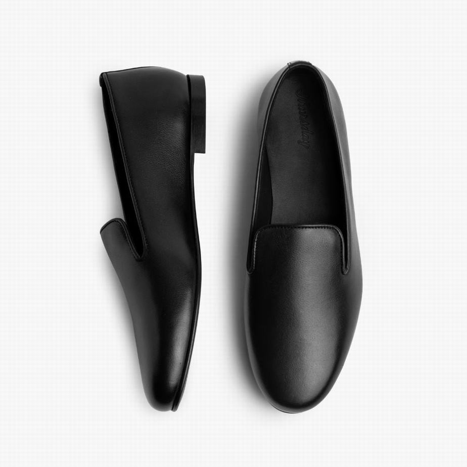 Thursday Boots Eden Loafers Dames Zwart | MDA399XG