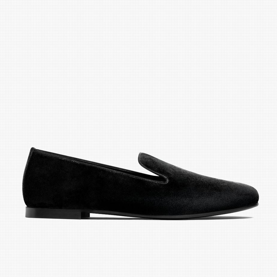 Thursday Boots Eden Loafers Dames Zwart | IWH1464TG