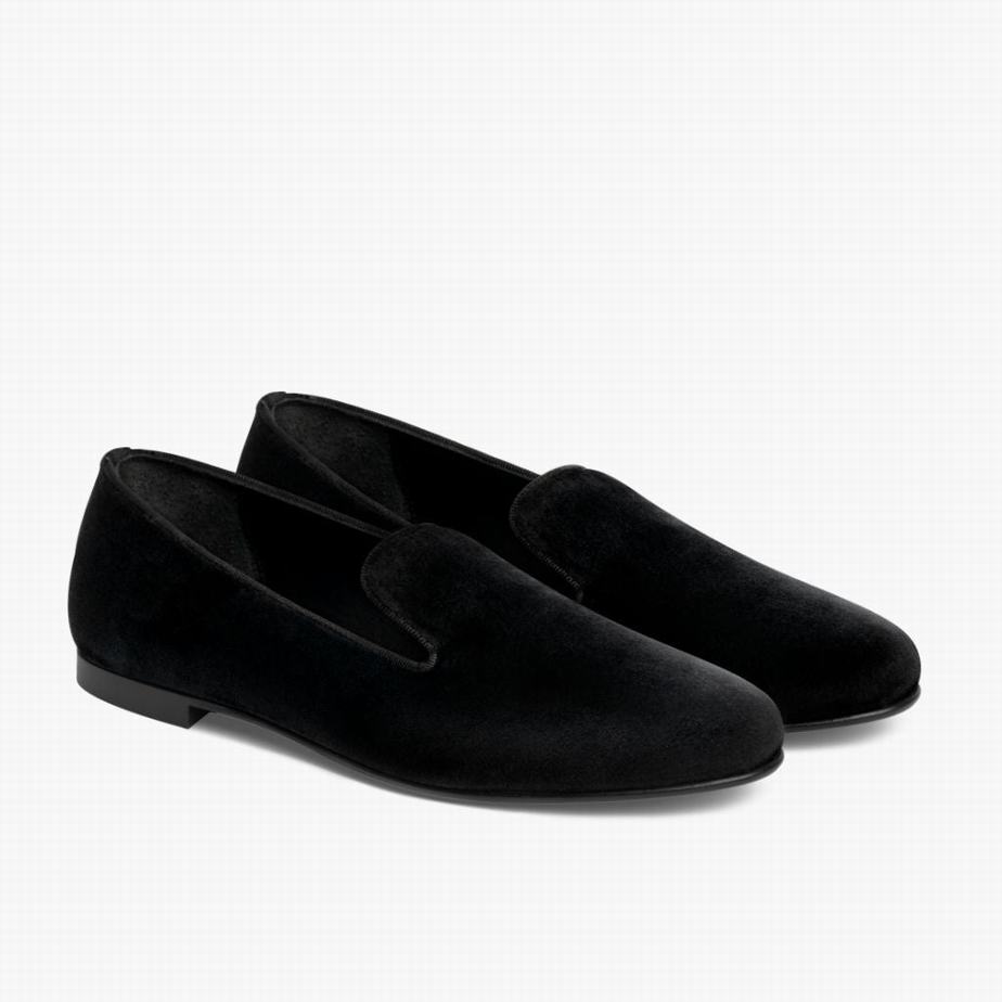 Thursday Boots Eden Loafers Dames Zwart | IWH1464TG